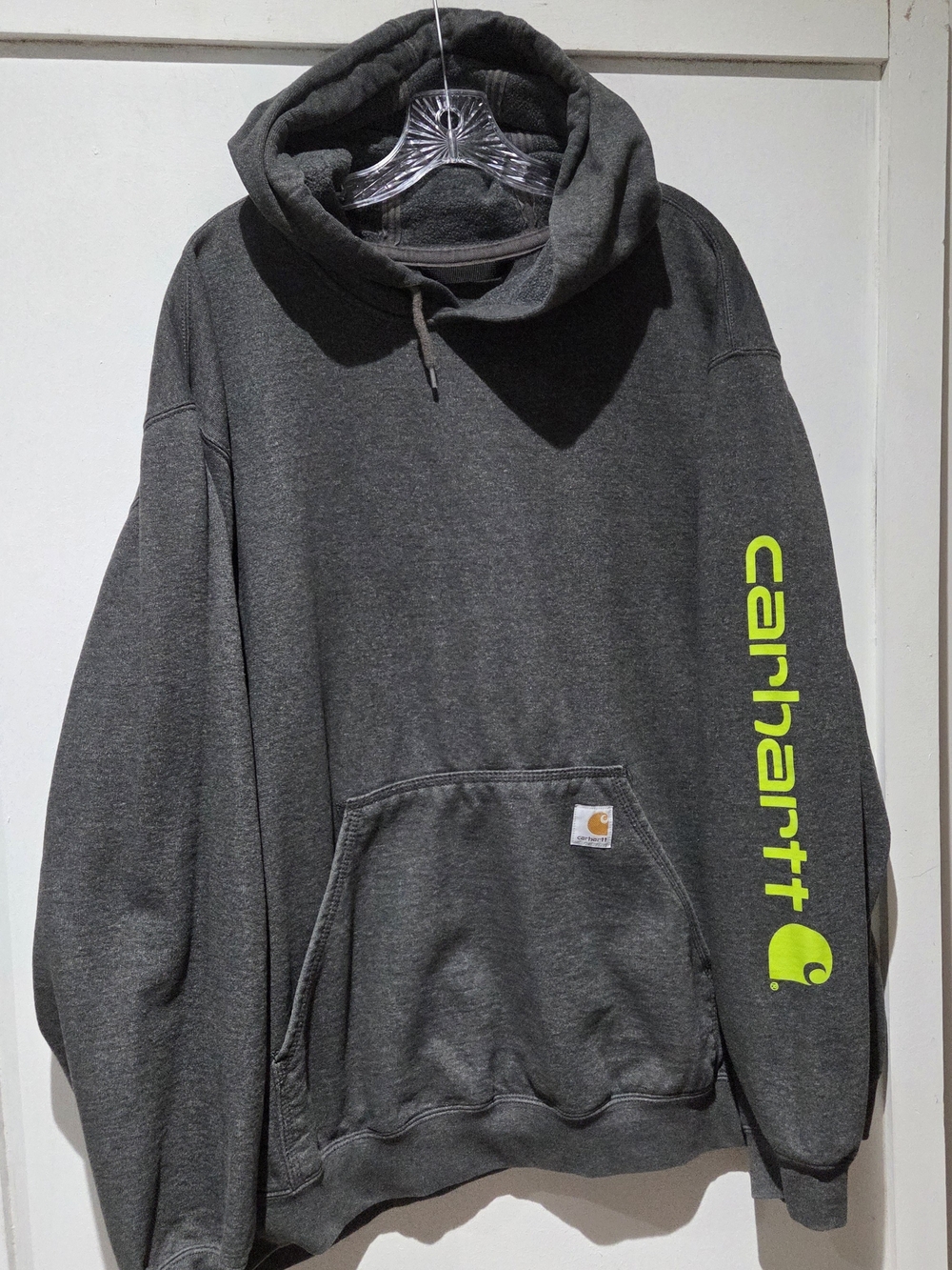 Carhartt Gray Hoodie Sweatshirt